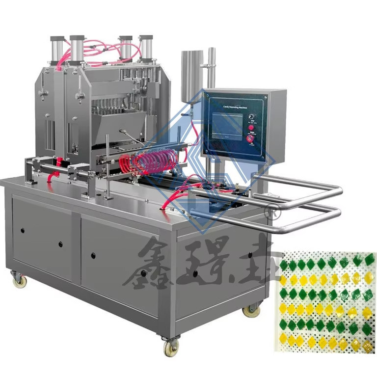 Máquina de fabricación de caramelos de chocolate industrial de 220V para pequeñas empresas