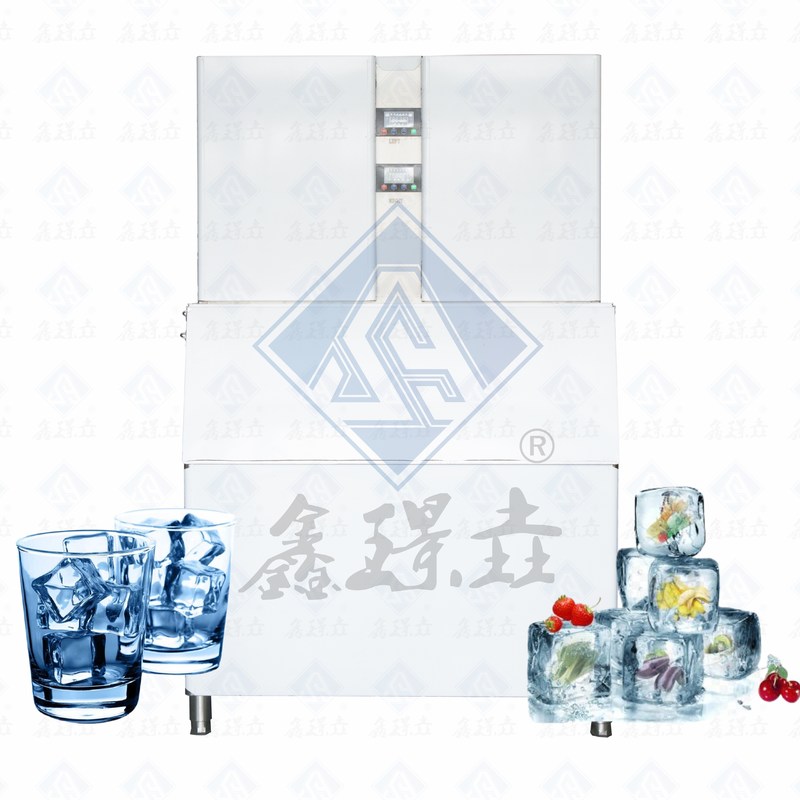 Fabricante de hielo de barras de acero inoxidable para producción rápida y de hielo en entornos comerciales