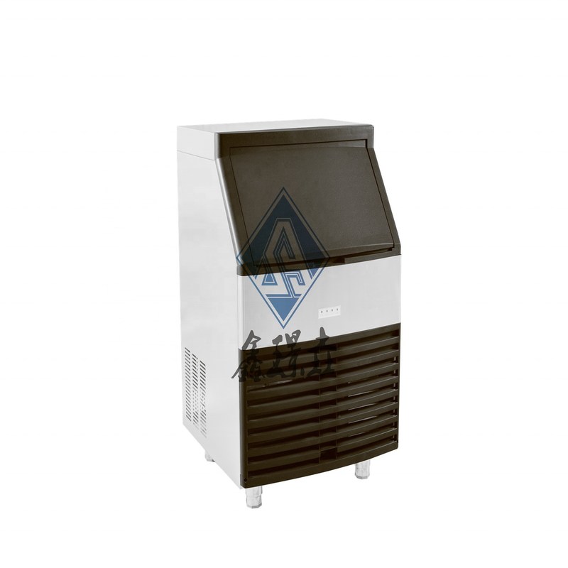 Máquina para hacer cubos de hielo con función automática y capacidad de almacenamiento de hielo de 1000 kg