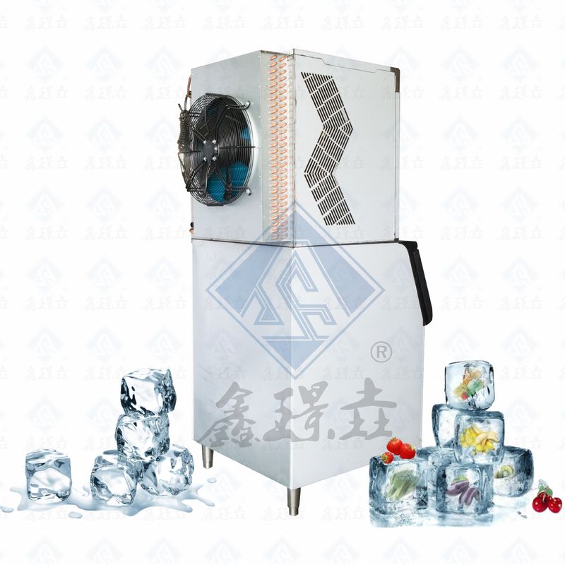 Fabricante de cubos de hielo industriales Función Máquina automática para hacer tubos de hielo Tamaño 430x520x800