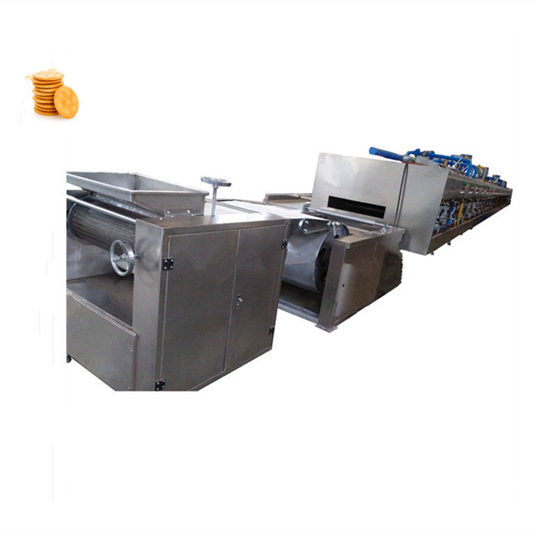 Horno eléctrico de túnel para galletas de pan francesas perfectamente crujientes 7/8/10m de salida