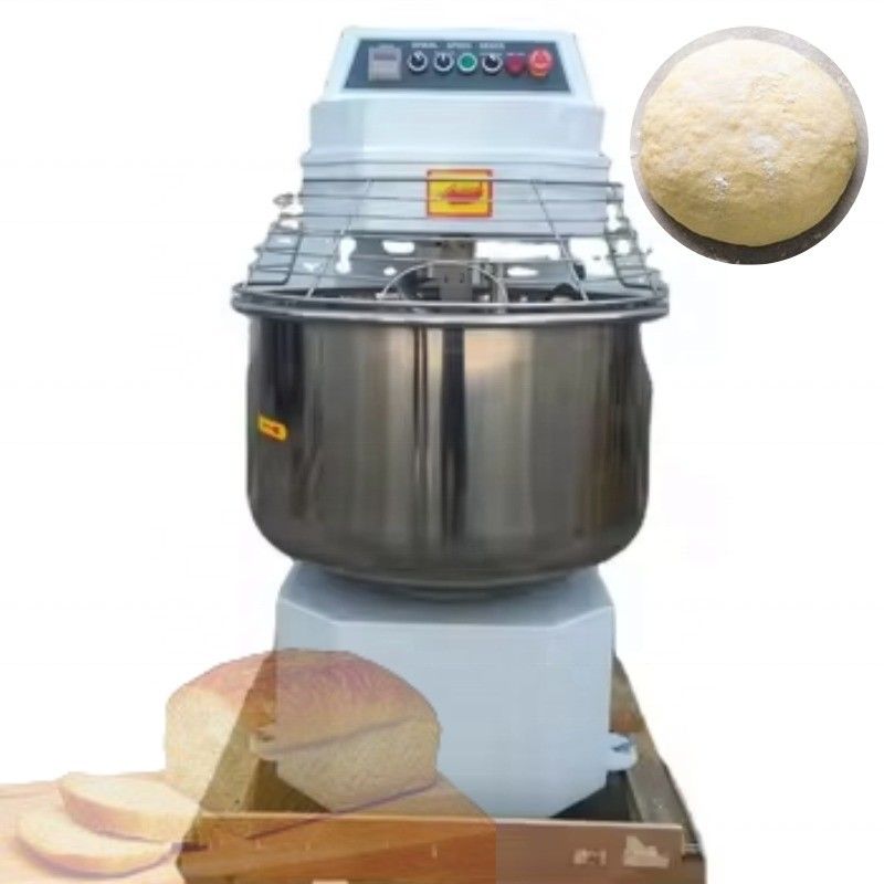 Mezcladora eléctrica de masa de 80L multifunción ideal para panaderías y plantas de procesamiento de carne
