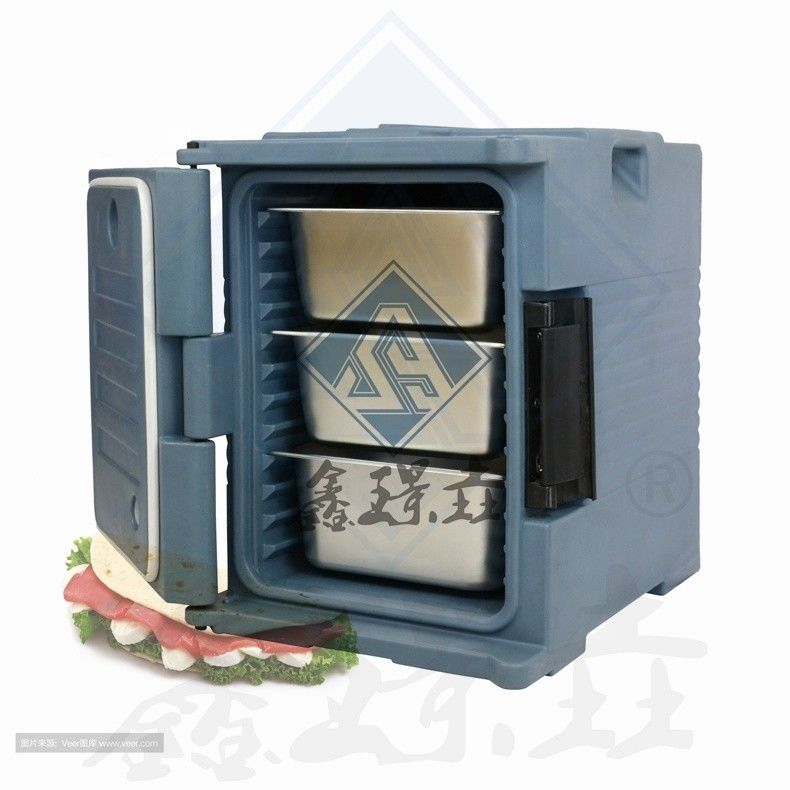 Revestimiento aislado de cajas de alimentos congelados para equipos mecánicos de cocina de tamaño personalizado