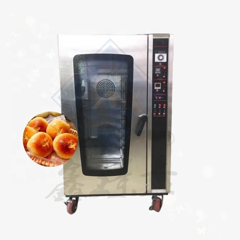 10 bandejas Horno eléctrico de convección para hornear pan en restaurantes